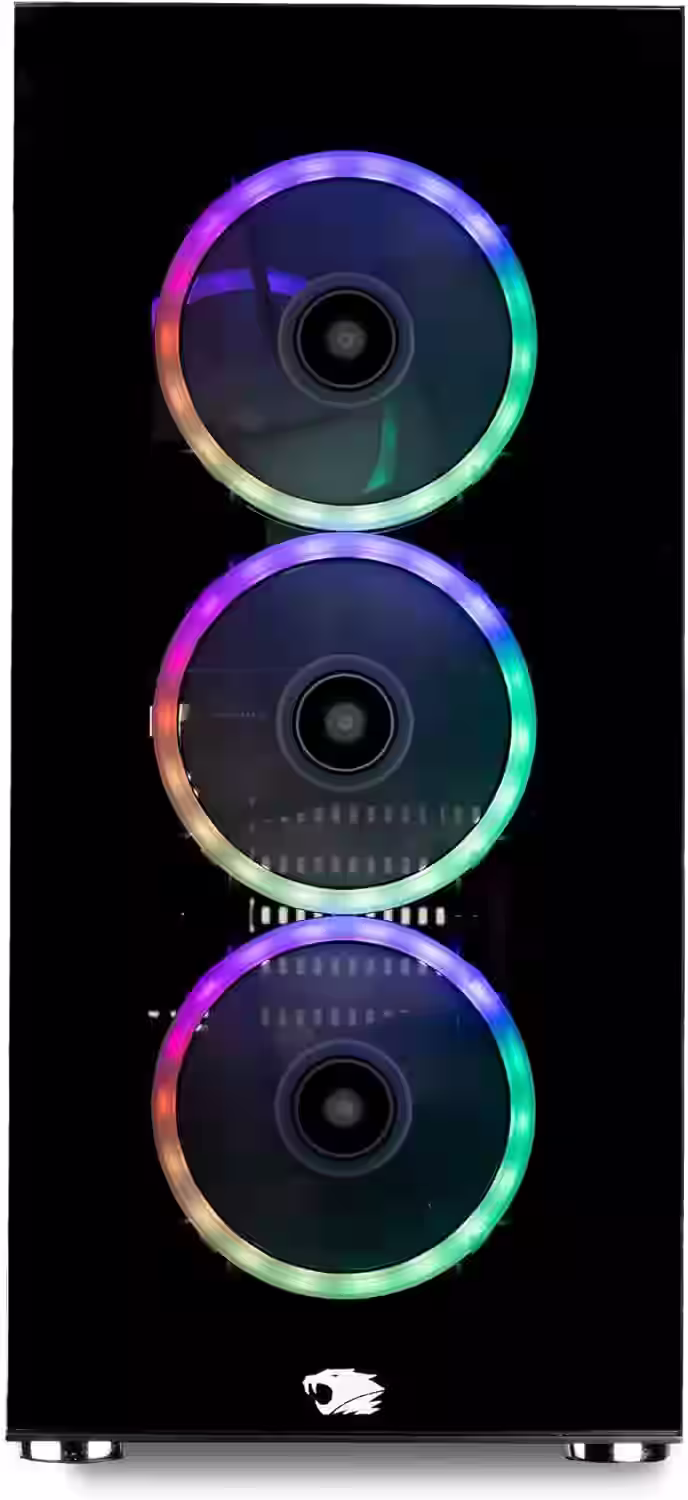 iBUYPOWER Gaming PC Element 9260 ports and connectivity